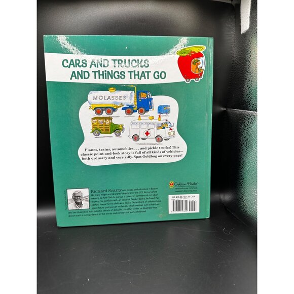 Richard Scarry’s Cars and Trucks and Things that Go Oversized HC Book 2014 50th - Picture 2 of 11